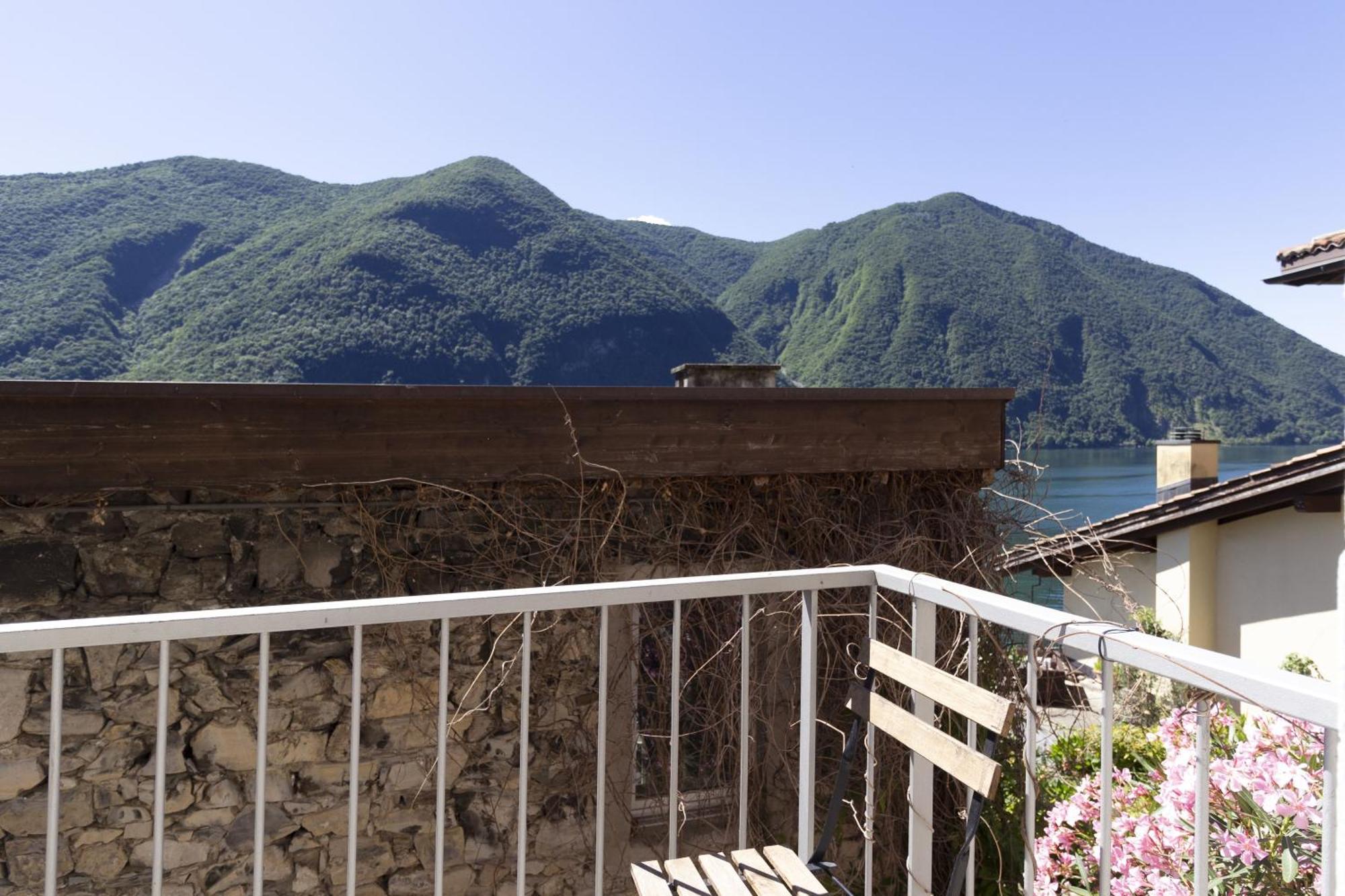 Апартаменти Rustico Di Gandria Sul Lago Di Лугано Екстер'єр фото