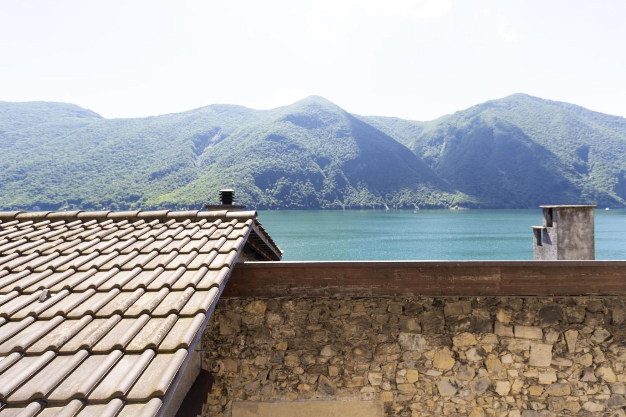 Апартаменти Rustico Di Gandria Sul Lago Di Лугано Екстер'єр фото